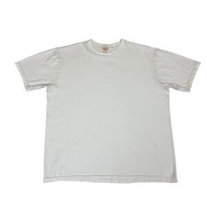 Whitesville Blank Basic White Cotton Tee Shirt Men's 2XL Made in Japan